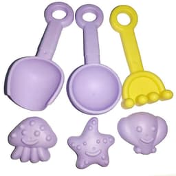 image-New Soft Beach Toys Children's Summer Beach Beach Bucket Playing In Water Large Shovel Sand Dredging Tool Set