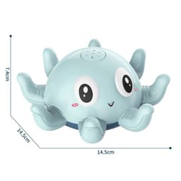 image-Children's Automatic Water Spray Bath Toys Bath Fun Toys With Flashing Water Spray Toy Baby Swimming Shower With Toys New