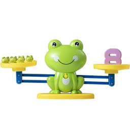 image-Hinger Children's Montessori Early Education Digital Educational Kindergarten 3 Toys Mathematical Thinking Enlightenment Frog Scale