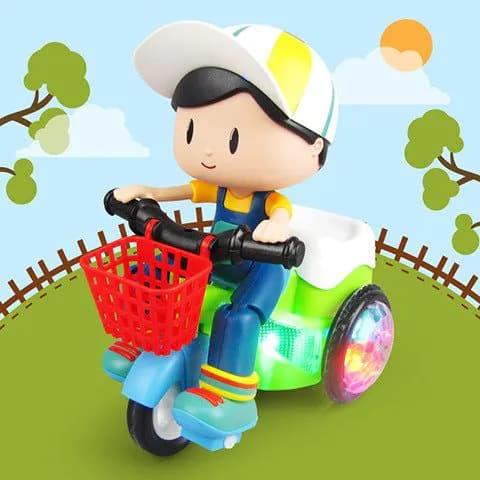 image-Stunt Tricycle Electric Toy For Children