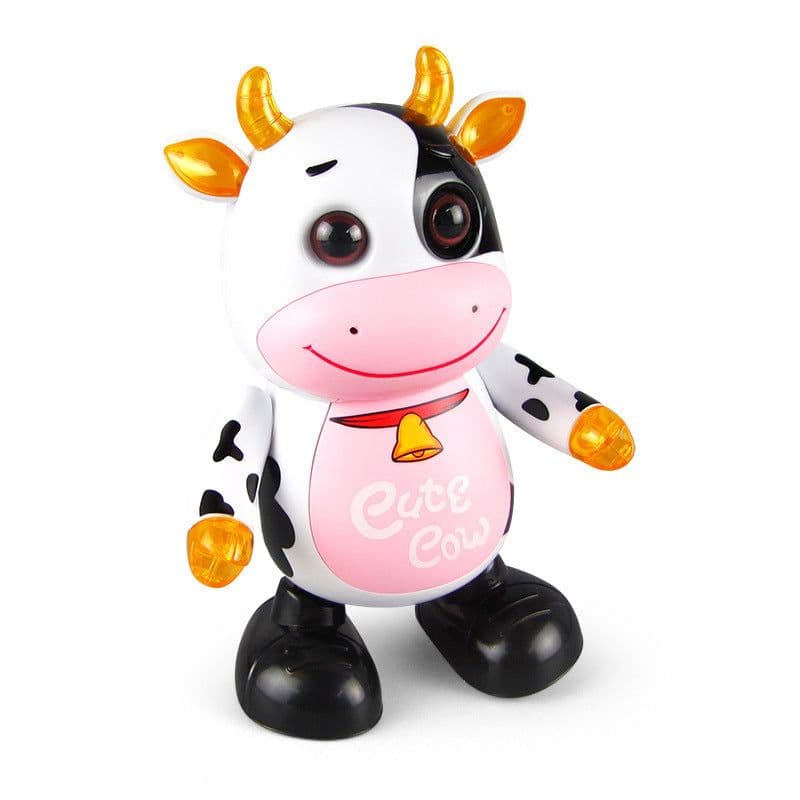 image-Electric Dancing Little Meng Duck Musical Light Swing Electric Doll Children's Toys