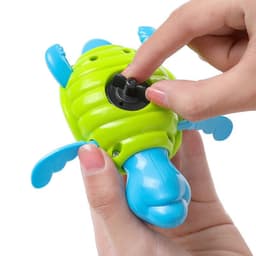 image-Baby Tortoise Bathroom Toys Baby Bathing In Water Swimming