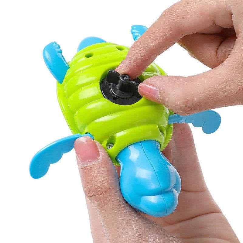 image-Baby Tortoise Bathroom Toys Baby Bathing In Water Swimming