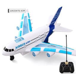 image-Remote Control Airplane Toy Model Electric Airliner Baby Anti-collision And Fall-proof Children's Airplane Toys