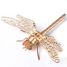 image-Children's DIY Wooden Toys, Wooden Toy Models, Three-dimensional Puzzles, Assembling Insect Models