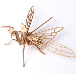image-Children's DIY Wooden Toys, Wooden Toy Models, Three-dimensional Puzzles, Assembling Insect Models