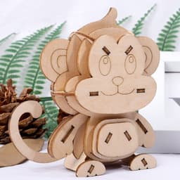 image-Children's DIY Wooden Toys, Wooden Toy Models, Three-dimensional Puzzles, Assembling Insect Models