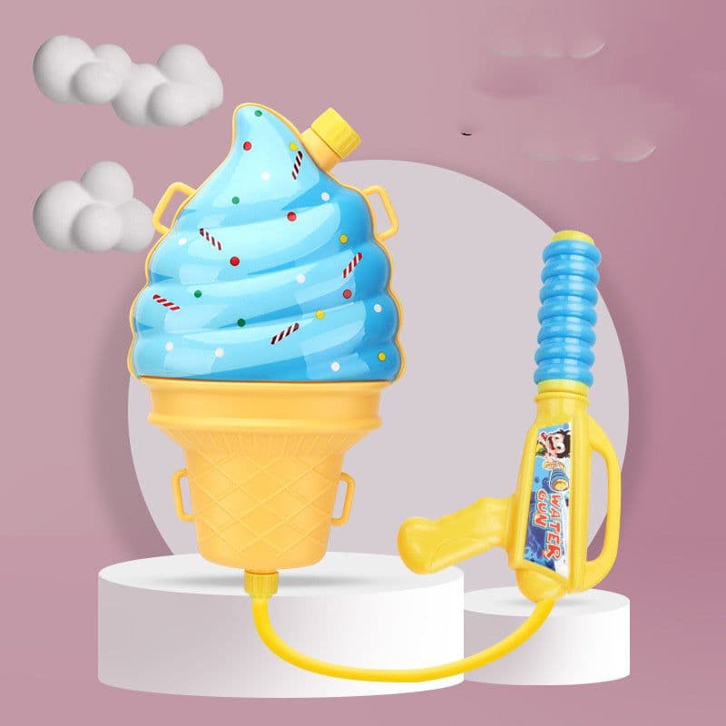 image-Cute Cartoon Backpack Water Guns Toy Water Blaster Toys Sprayer For Children Summer Outdoor Easy To Hold Large Capacity Shooter