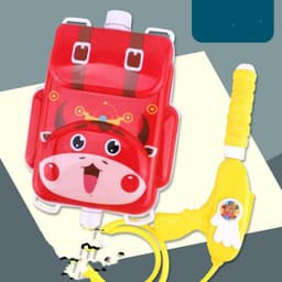 image-Cute Cartoon Backpack Water Guns Toy Water Blaster Toys Sprayer For Children Summer Outdoor Easy To Hold Large Capacity Shooter