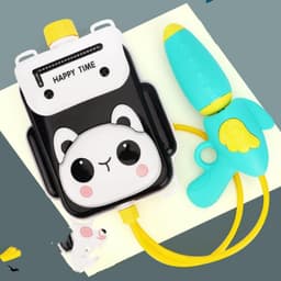 image-Cute Cartoon Backpack Water Guns Toy Water Blaster Toys Sprayer For Children Summer Outdoor Easy To Hold Large Capacity Shooter
