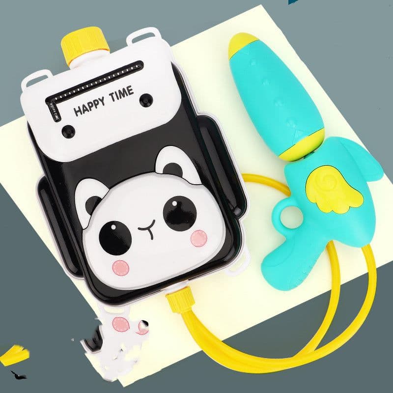 image-Cute Cartoon Backpack Water Guns Toy Water Blaster Toys Sprayer For Children Summer Outdoor Easy To Hold Large Capacity Shooter