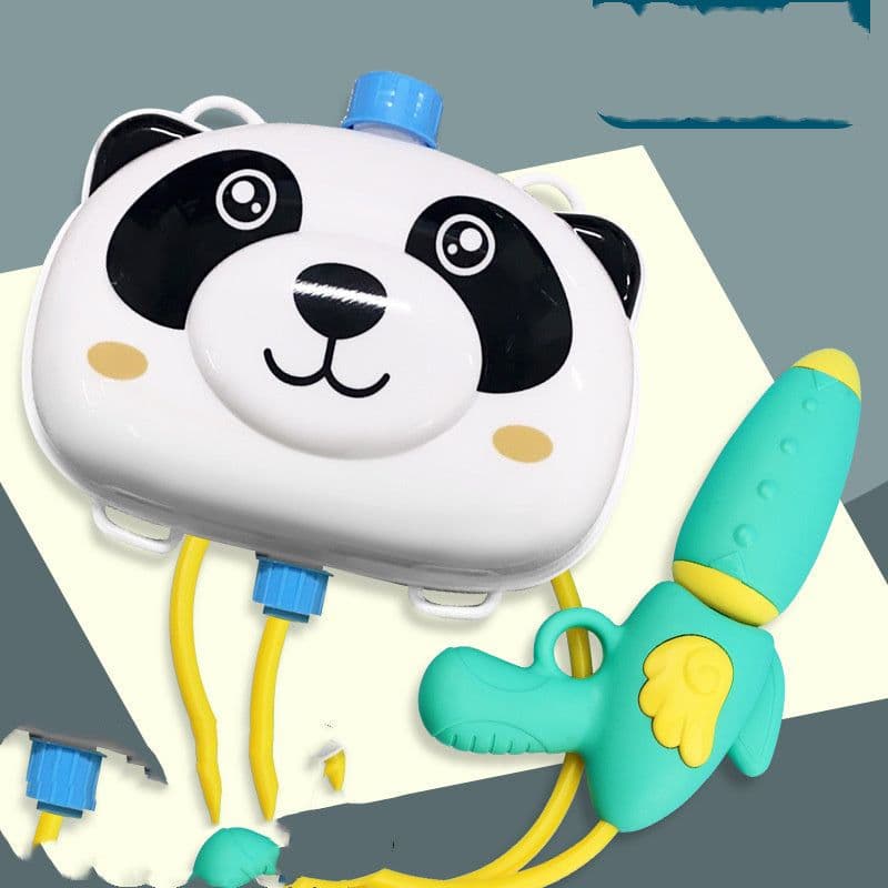 image-Cute Cartoon Backpack Water Guns Toy Water Blaster Toys Sprayer For Children Summer Outdoor Easy To Hold Large Capacity Shooter