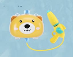 image-Cute Cartoon Backpack Water Guns Toy Water Blaster Toys Sprayer For Children Summer Outdoor Easy To Hold Large Capacity Shooter