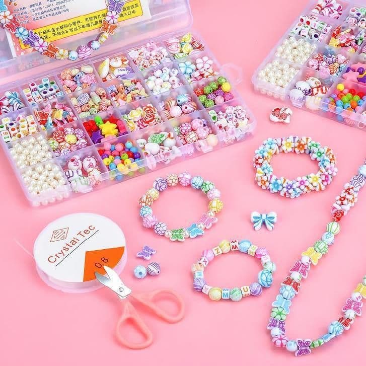 image-Hand-Assembled Gift Crystal Toy
