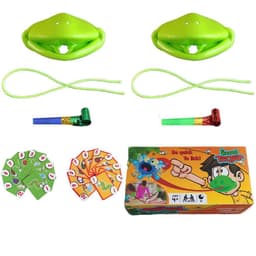 image-Creative Lizard Mask Tongue Licking Parent Child Puzzle Toy Frog Tongue Licking Card Game