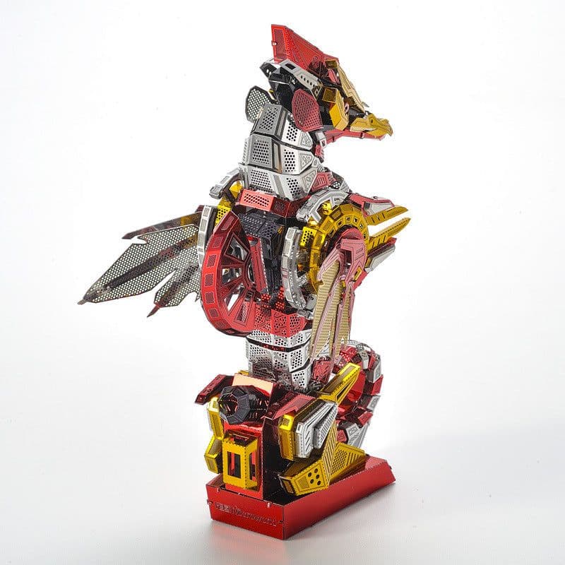 image-Dragon Sense Microworld Sea Horseman DIY Creative Gift Toy Metal Puzzle Toy