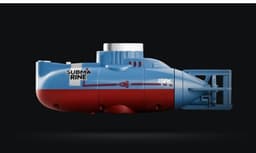 image-Remote Control Submarine Children Diving Fish Tank Toy Fan