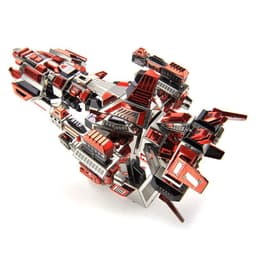 image-Longgan micro spell microworld flame spaceship DIY creative gift toys Metal Puzzle toys