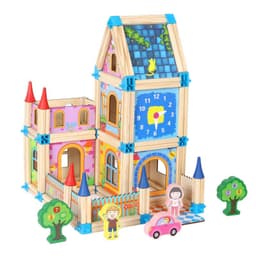 image-Variety Of Creativity To Build A Building Block Castle