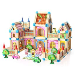 image-Variety Of Creativity To Build A Building Block Castle