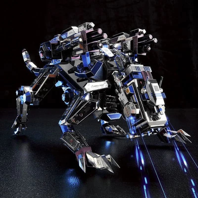 image-Creative Mechanical Dog Metal Puzzle Toy