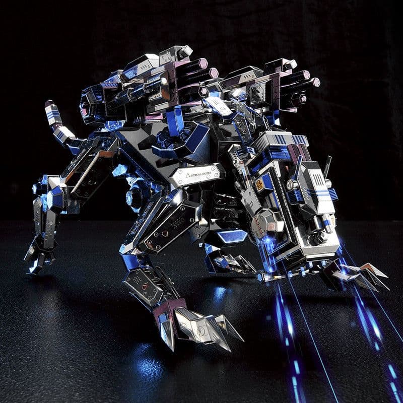 image-Creative Mechanical Dog Metal Puzzle Toy