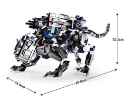 image-Creative Mechanical Dog Metal Puzzle Toy