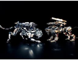 image-Creative Mechanical Dog Metal Puzzle Toy