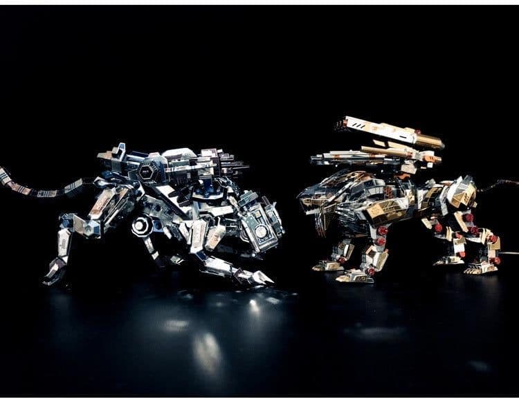 image-Creative Mechanical Dog Metal Puzzle Toy