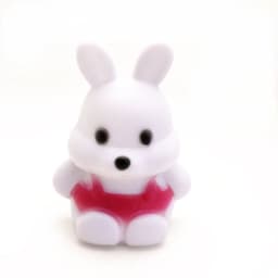 image-Creative Cartoon Cute Radish Rabbit Colorful Night Light