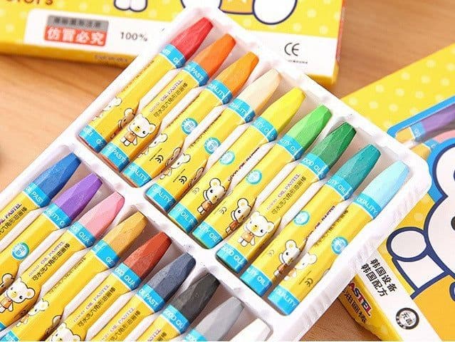 image-Childrens Oil Pastel 12 Colors 36 Colors Learning Drawing Crayons Oil Pastel Set