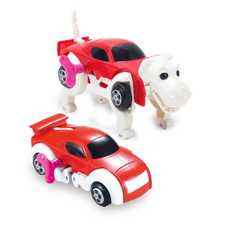 image-Wind-up Clockwork Toy Dog, Deformed Dinosaur Animal, Car Toy