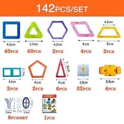 image-Magnetic Building Blocks DIY Magnets Toys For Kids Designer Construction Set Gifts For Children Toys