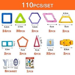 image-Magnetic Building Blocks DIY Magnets Toys For Kids Designer Construction Set Gifts For Children Toys