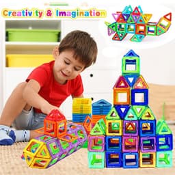 image-Magnetic Building Blocks DIY Magnets Toys For Kids Designer Construction Set Gifts For Children Toys