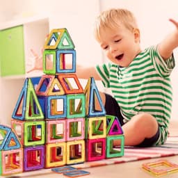 image-Magnetic Building Blocks DIY Magnets Toys For Kids Designer Construction Set Gifts For Children Toys
