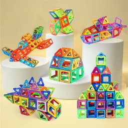 image-Magnetic Building Blocks DIY Magnets Toys For Kids Designer Construction Set Gifts For Children Toys