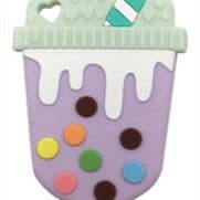 image-OEM Processing Baby Molars Hand Toys Milk Tea Star Bingle Baby Gums Wholesale