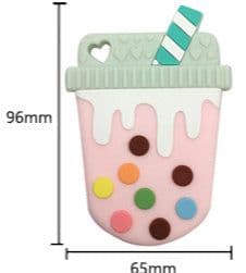 image-OEM Processing Baby Molars Hand Toys Milk Tea Star Bingle Baby Gums Wholesale
