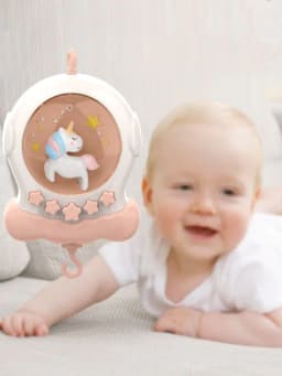 image-Baby Music Bed Bell Baby Newborn Puzzle Bedside Rotating Rattle Appease Toy Pendant