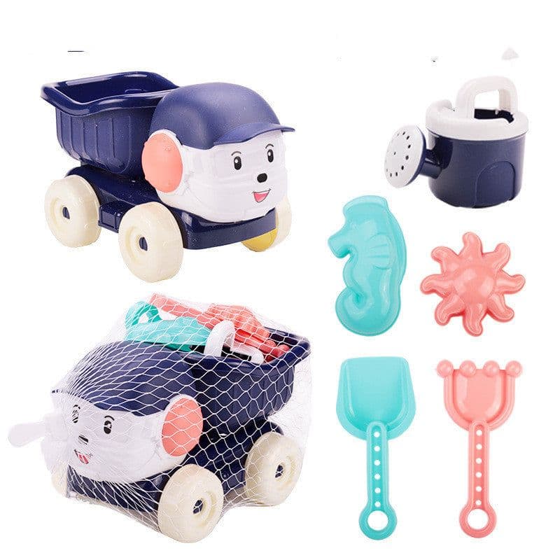 image-Summer Beach Water Play Toy Car Children Outdoor Sand Digging Toy