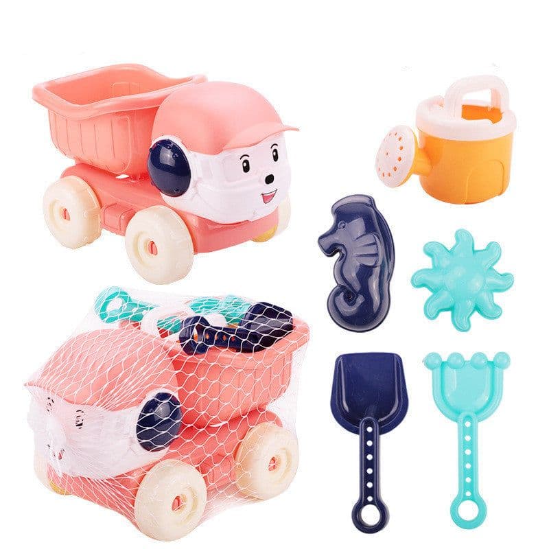 image-Summer Beach Water Play Toy Car Children Outdoor Sand Digging Toy