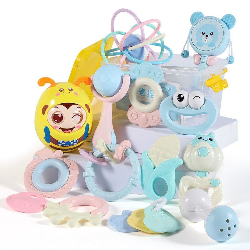 image-Handbell, Teething Stick, Music, Rattle, Tumbler