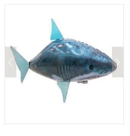 image-Remote Control Shark Toys Air Swimming Fish Infrared RC Air Balloons Inflatable RC Flying Air Plane Kids Toys