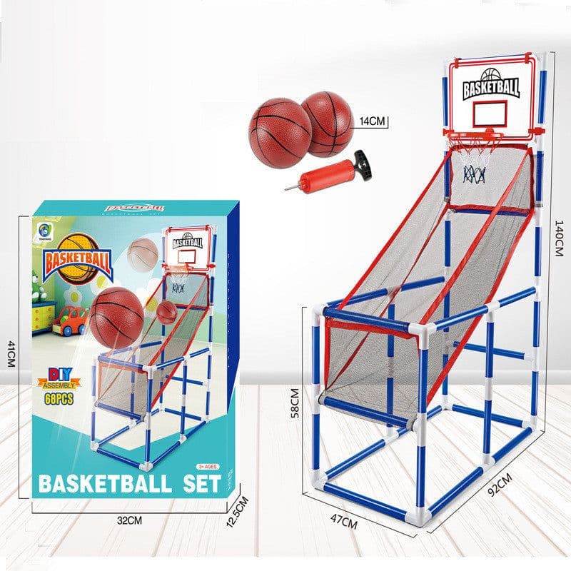image-Children's Portable Football Goal Detachable Combo