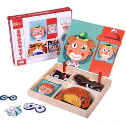 image-Recommend Children's Early Education Puzzle Magnet Book Intellectual Toys
