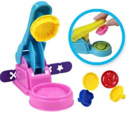 image-7-piece Set Of 3D Color Clay Clay Tool Plasticine Noodle Machine