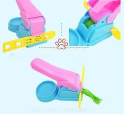 image-7-piece Set Of 3D Color Clay Clay Tool Plasticine Noodle Machine