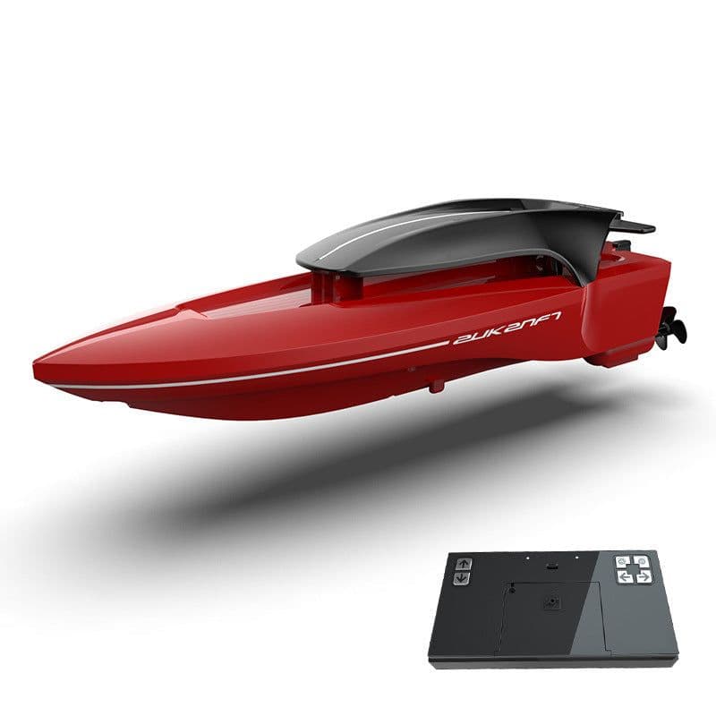 image-Remote Control Boat With Light Sailing Model Water Toys For Children