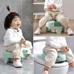 image-Children's Training Toilet Baby Urinal Portable Folding Travel Outing Baby Travel Potty